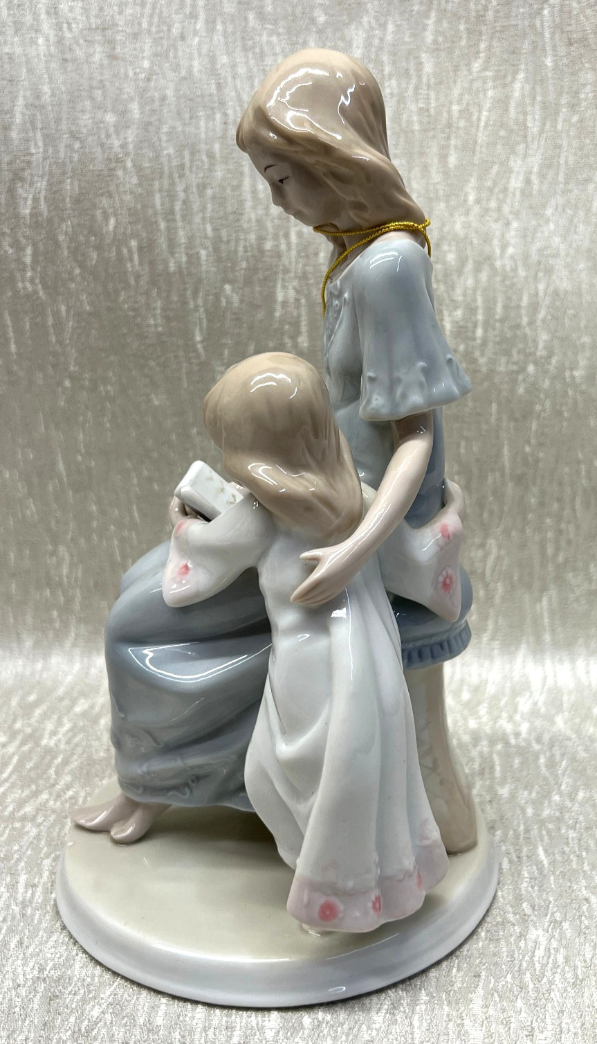 Vintage Paul Sebastian Porcelain Once Upon a Time- Mother & Child- w/ Org Tags