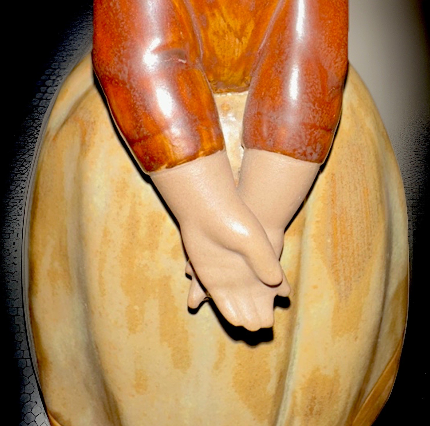 Lladro Lonely Girl “Solita” – 8” Tall – Retired Handcrafted Spain – Signed Botto