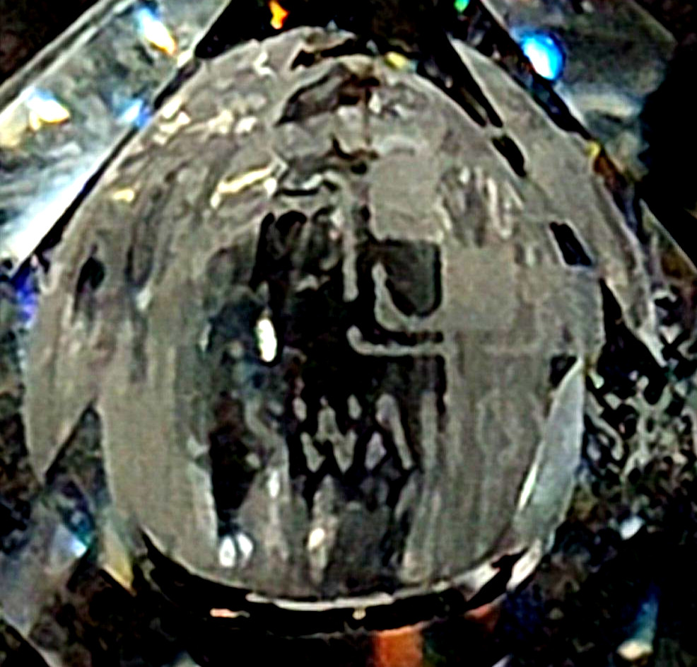 SWAROVSKI BEAUTIES OF THE LAKE SWAN, Cut Lead Crystal, 2 3/4″ x 2″, w Tail