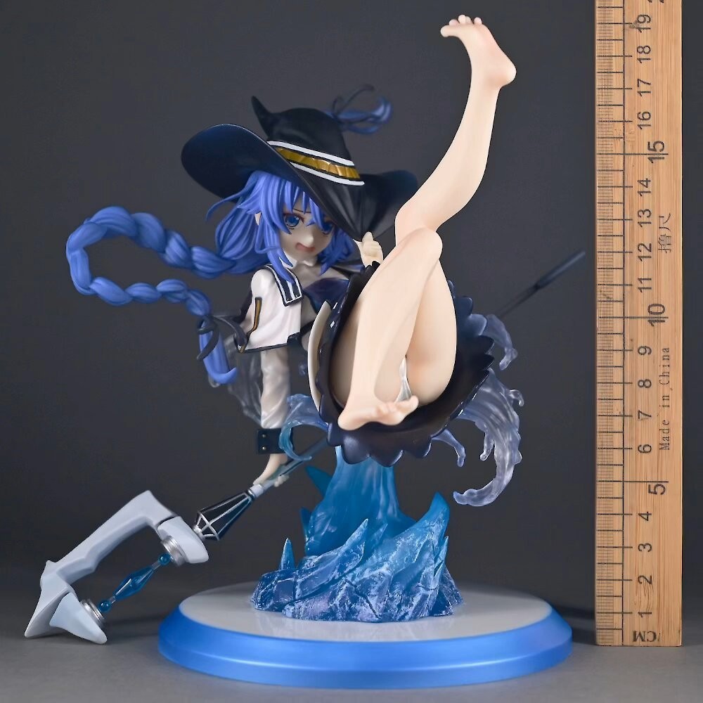 Anime Roxy Sitting Posture Ver. PVC 1/6 Scale Figure Statue Toys No Box 19.5cm