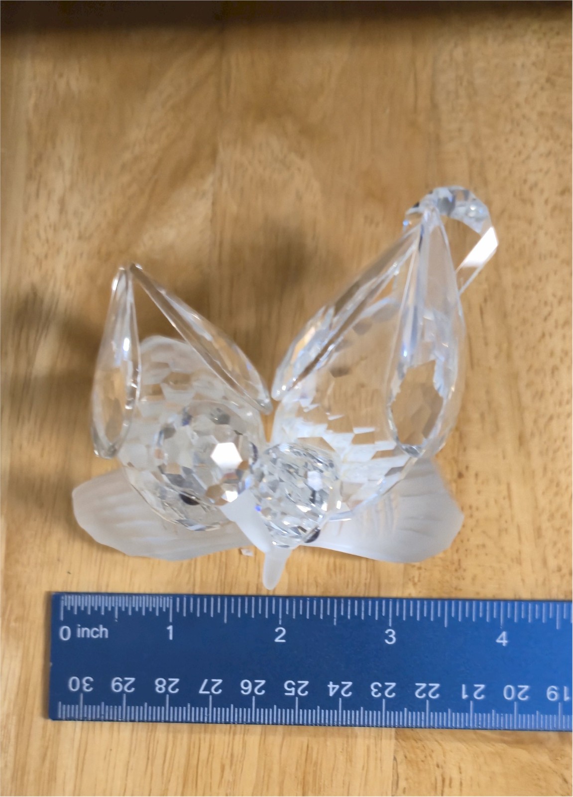 SWAROVSKI TURTLE DOVES in ORIGINAL CONTAINER with CERTIFICATE 1989