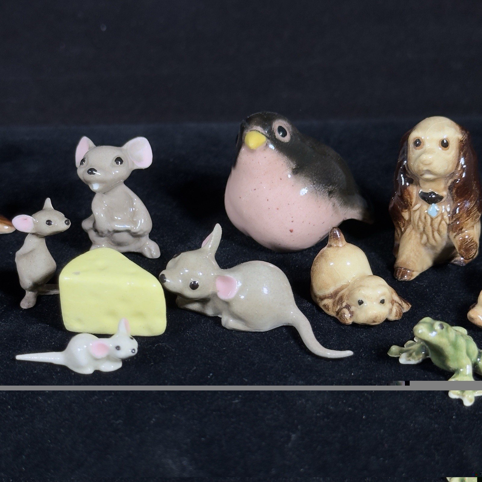 Lot 18 Vintage Hagen-Renaker Fairytale Creature Figurines Rabbits Mice Birds HR