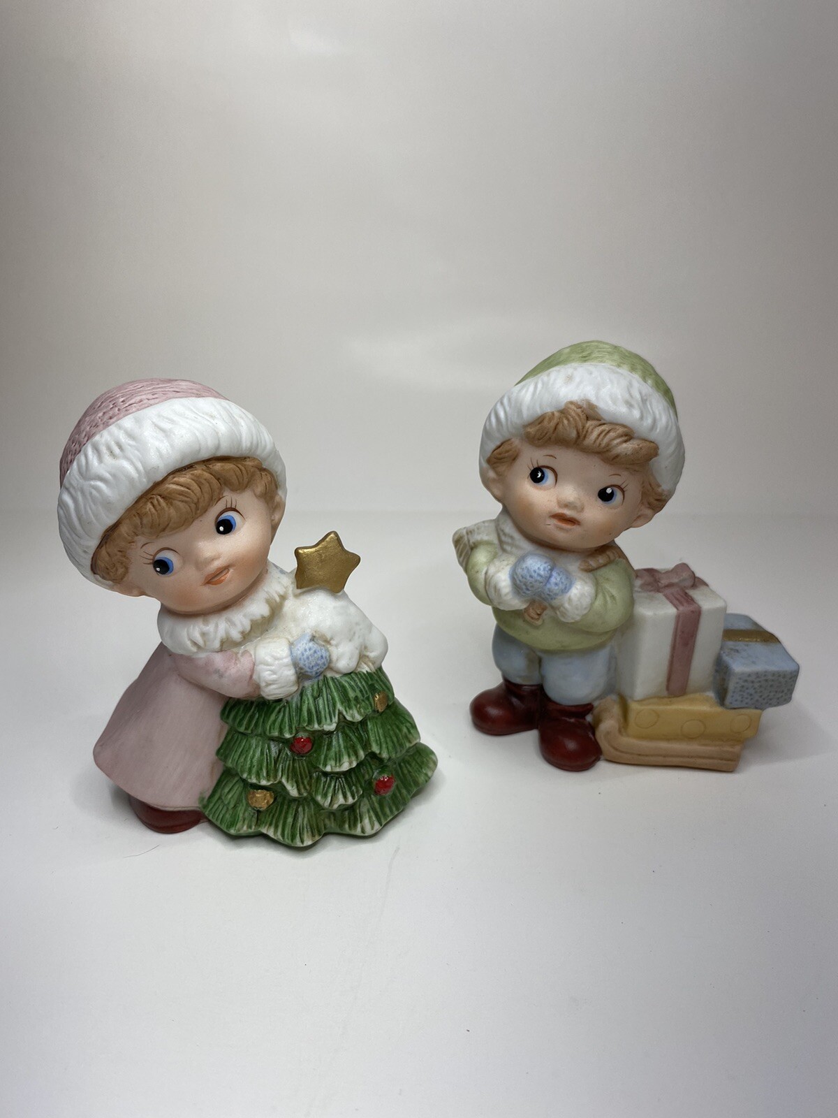 Vintage Homco Christmas #5556 Christmas Children