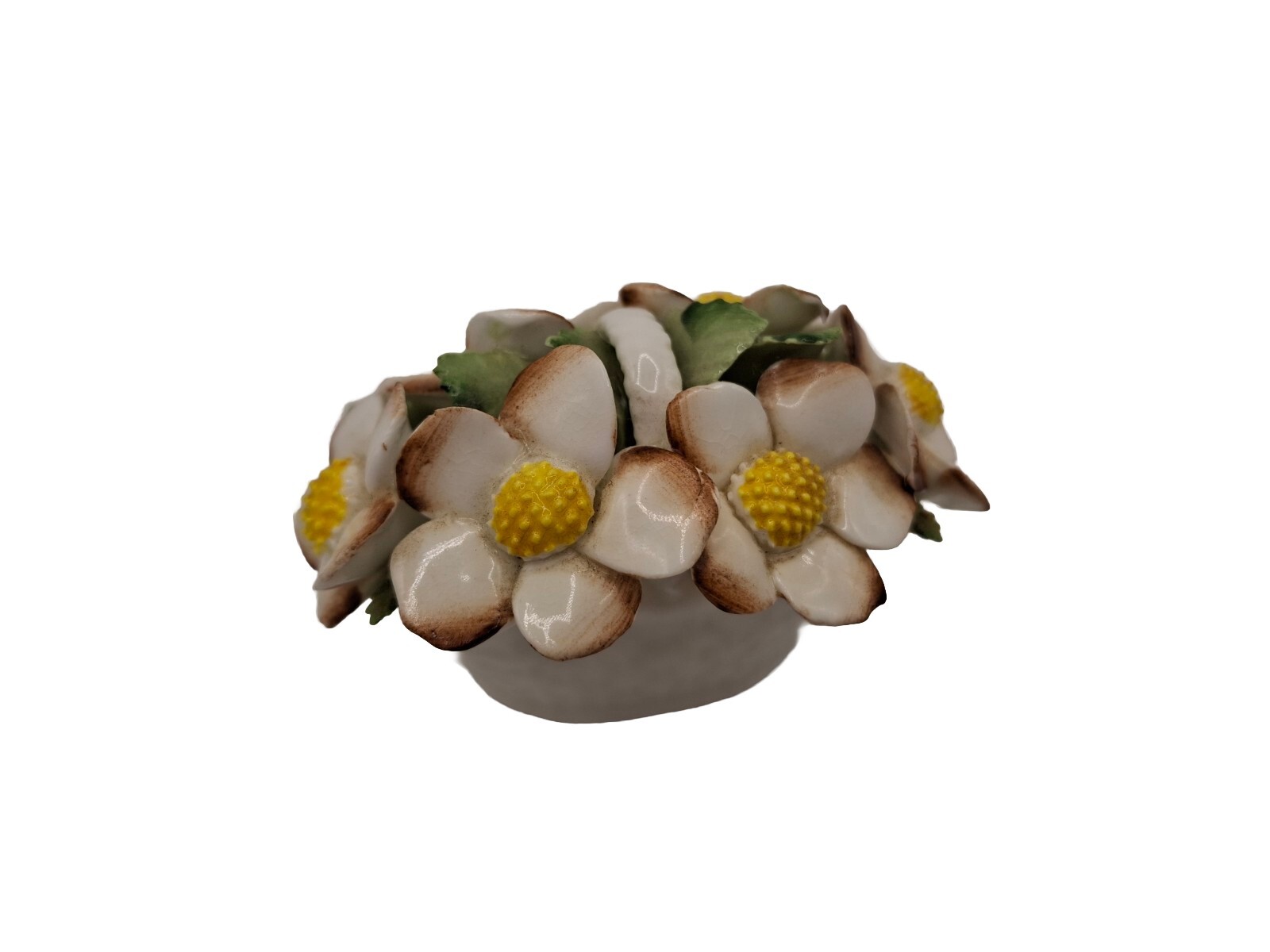 Healacraft Fine Bone China Flowers Miniature Made In England Birthday Blooms 1″