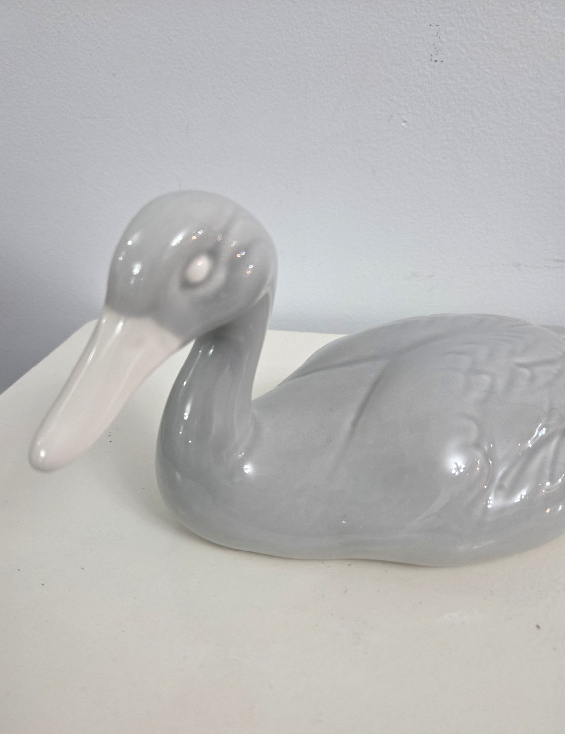 Beautiful Retired Hispania Porcelain Duck Figurine 27cm Daisa 1986 Made in Spain