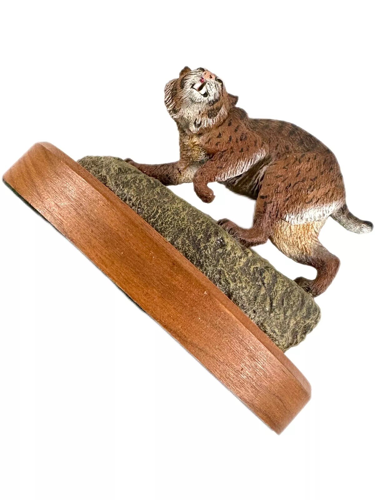 The Hamilton Collection Bobcat Limited Edition Bronze Collection Sculpture Rare