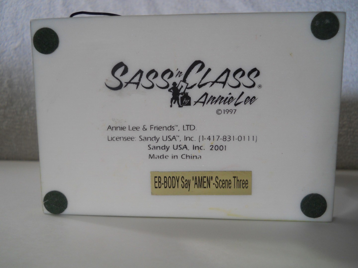 1997 SASS ‘n CLASS Annie Lee EB-BODY Say *AMEN* Scene Three