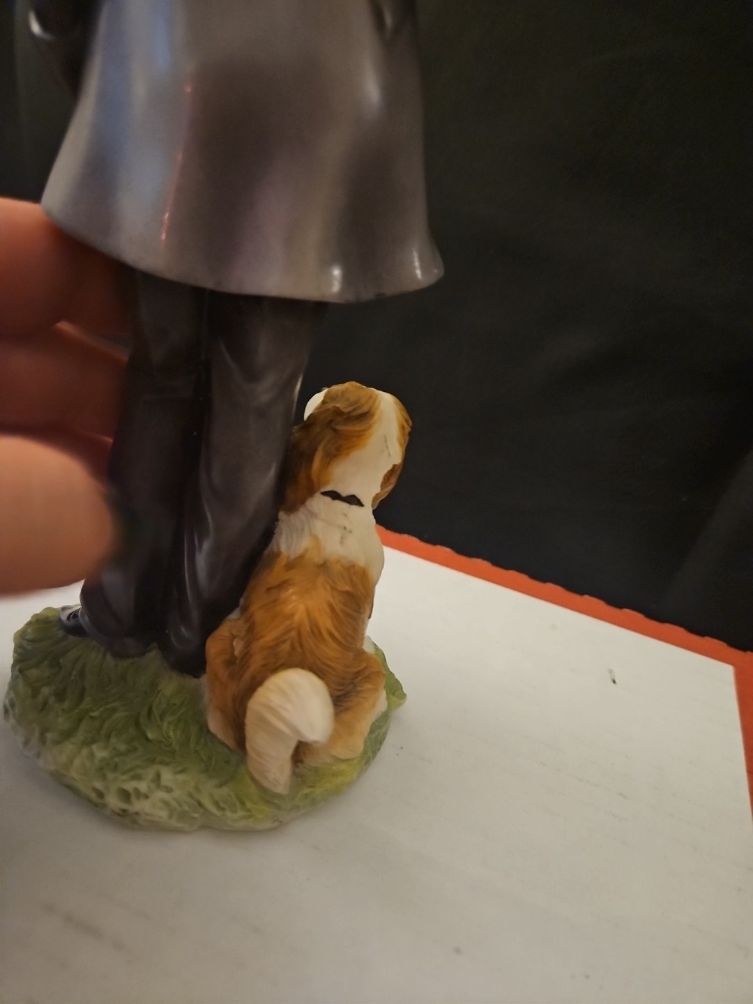 Vintage The Regal Collection Porcelain Figure “MELANIE” WALKING THE DOG 10″