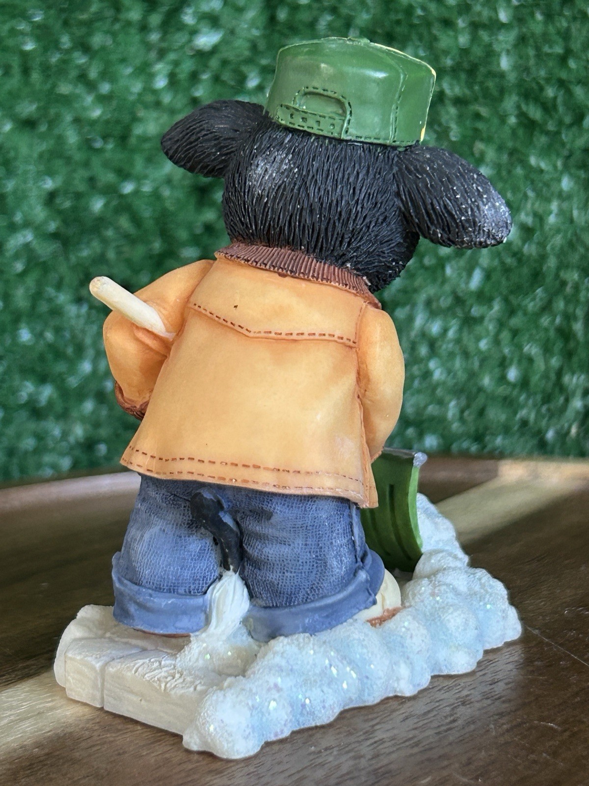🐄 Enesco Mary’s Moo Moos 1999 John Deere Oh Too Much Snow Winter Christmas