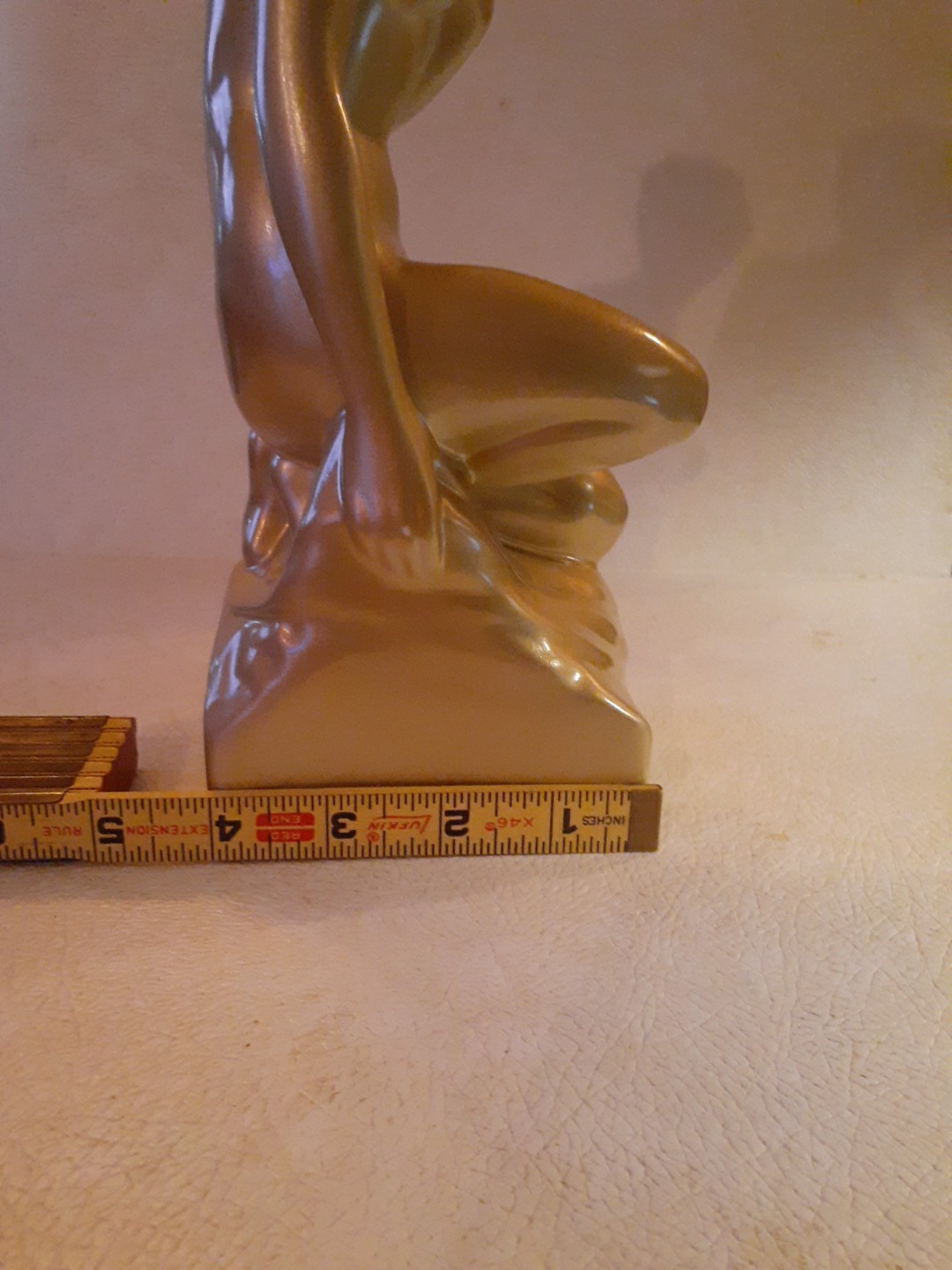 Hollohaza Hungarian Deco Nude Woman Porcelian Figure