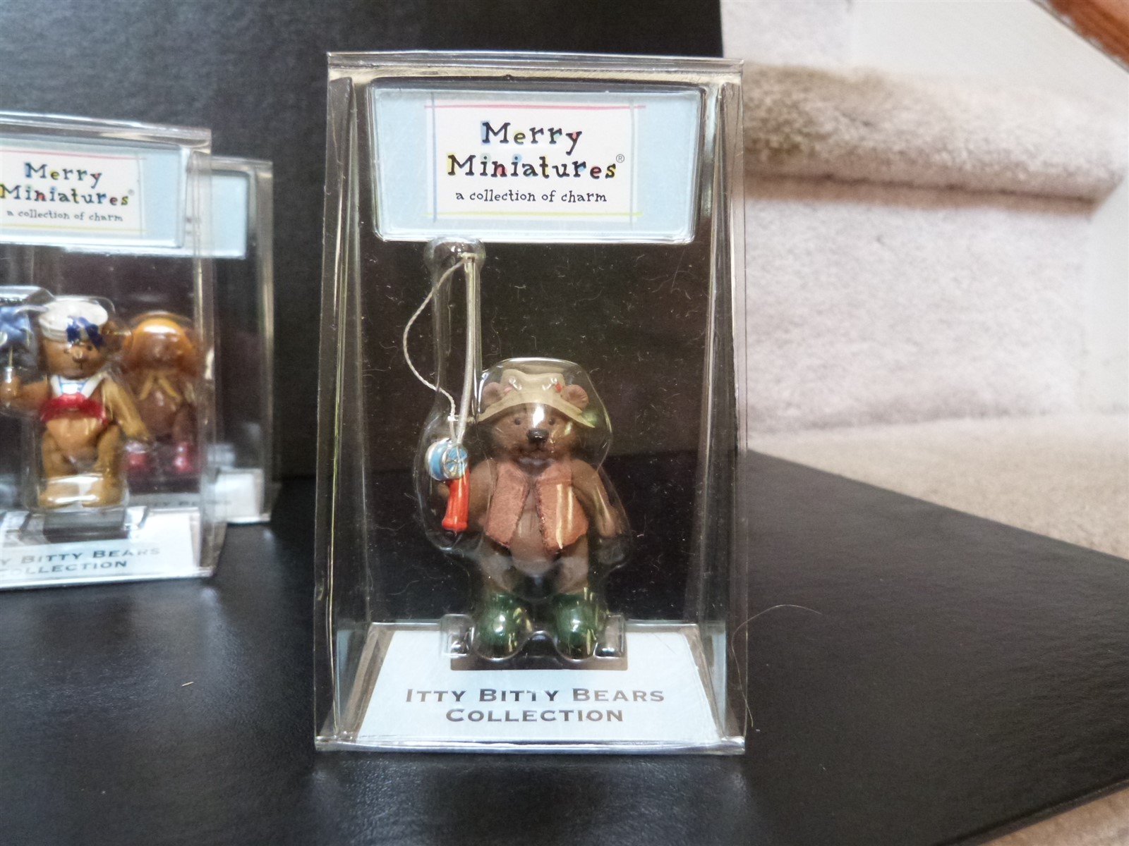 Hallmark Merry Miniature Itty Bitty Bears lot Raindrop Windy Snowflake Blessing