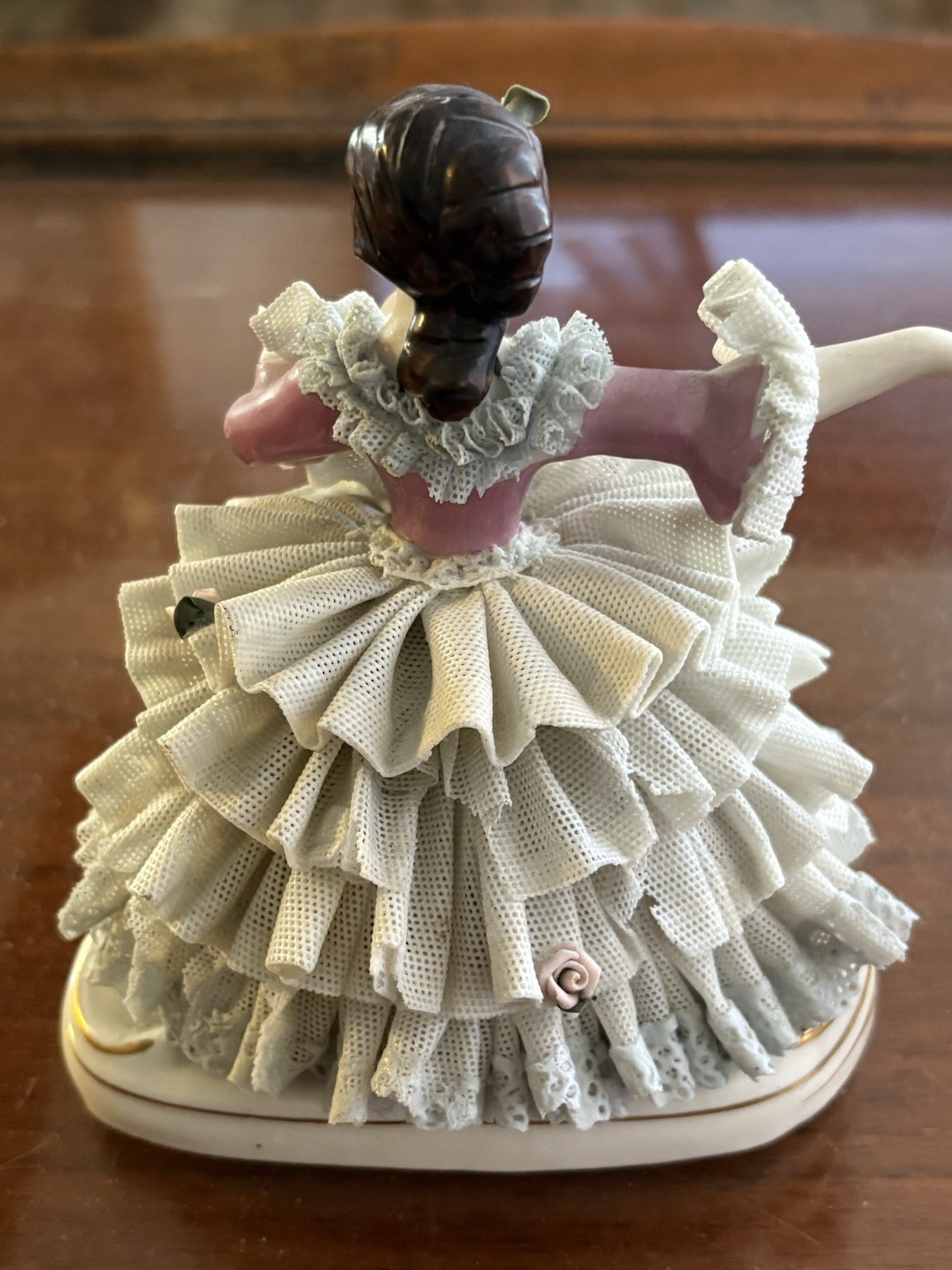 Dresden Vintage Lace Figurine