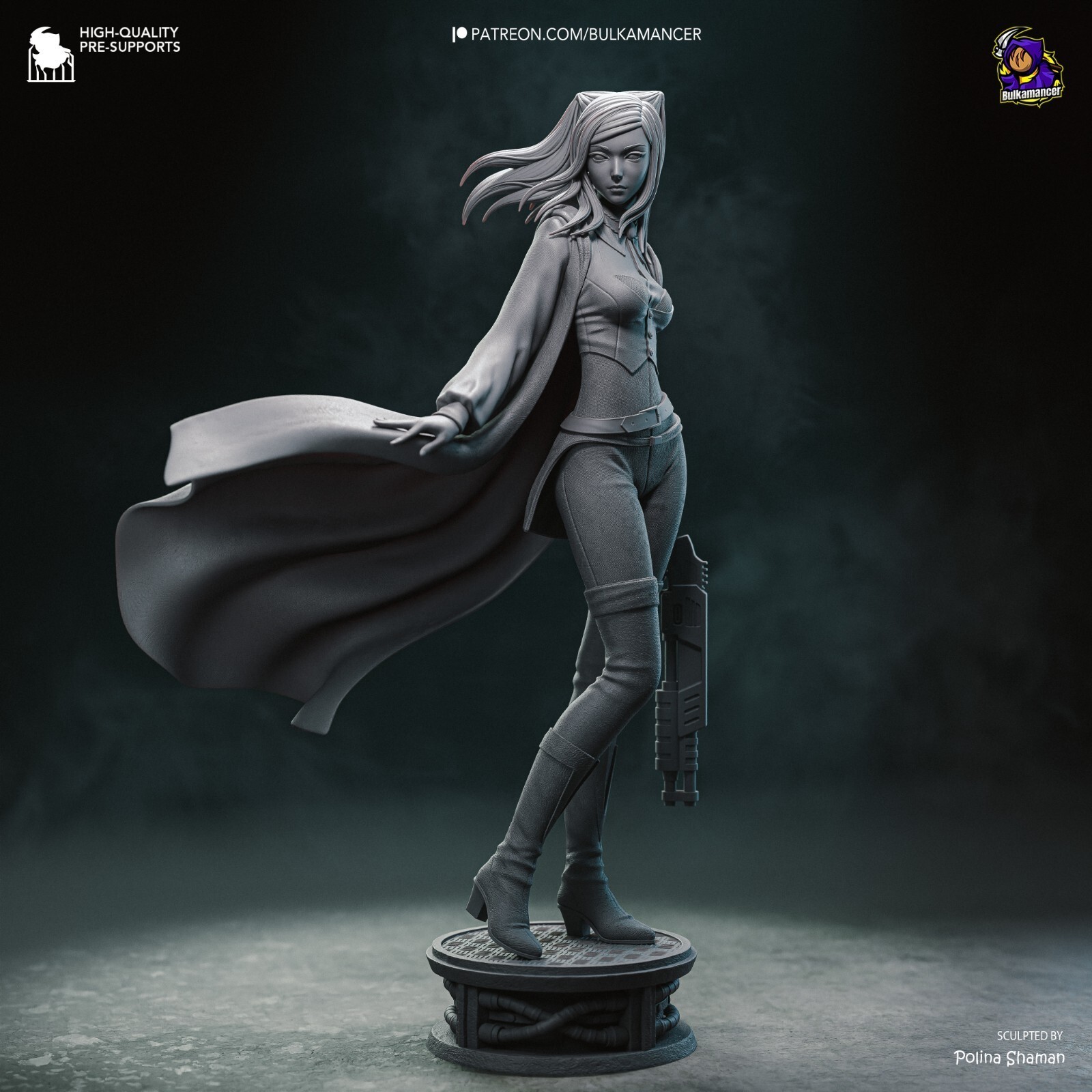 1:8 Re-L Ergo Proxy Fan Art UNPAINTED High Quality Garage Kit