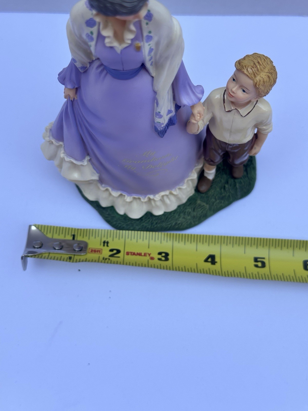 The Hamilton Collection Thomas Kinkade My Grandson My Delight Figurine w/ COA