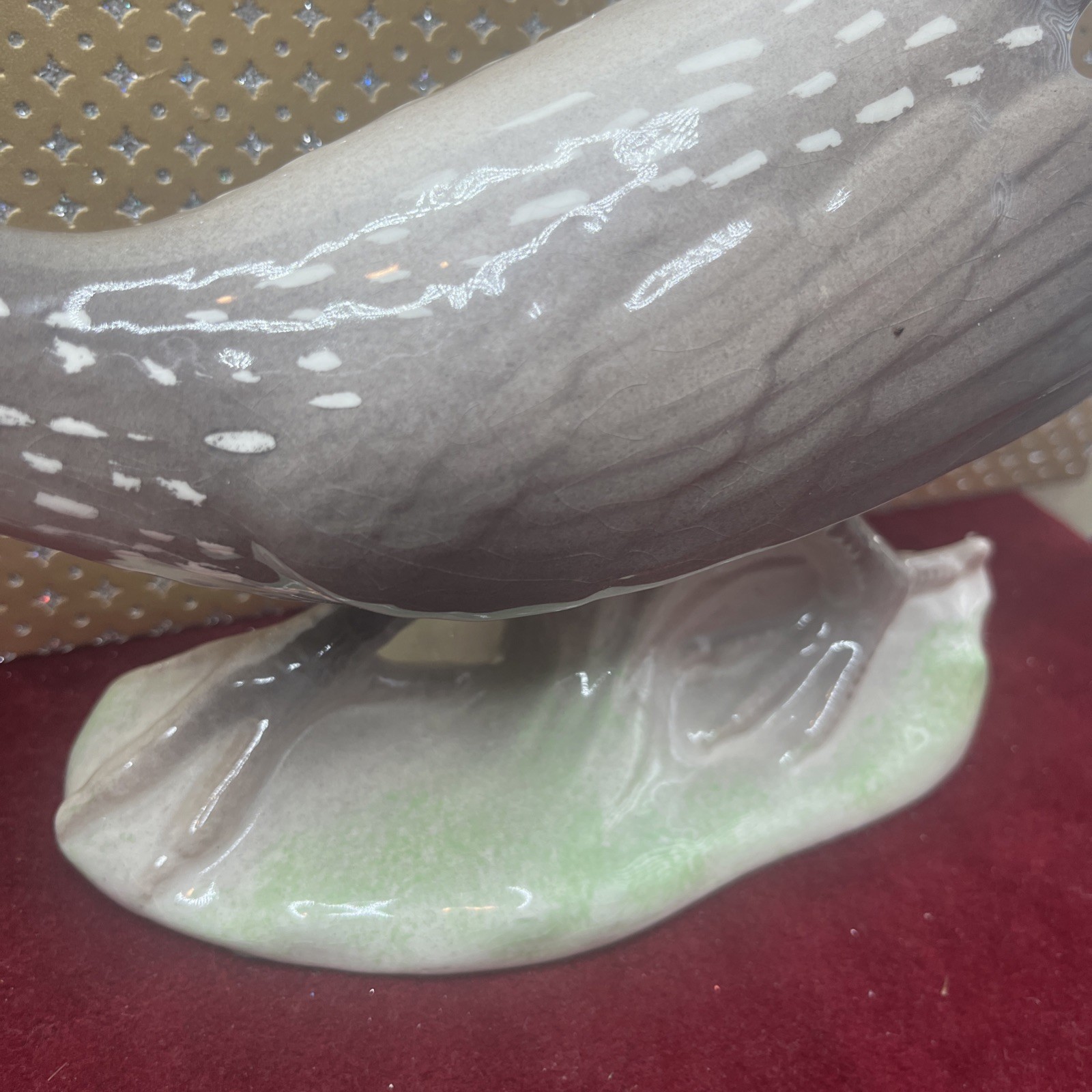 Vintage Handmade Ceramic Roadrunner 14” Length