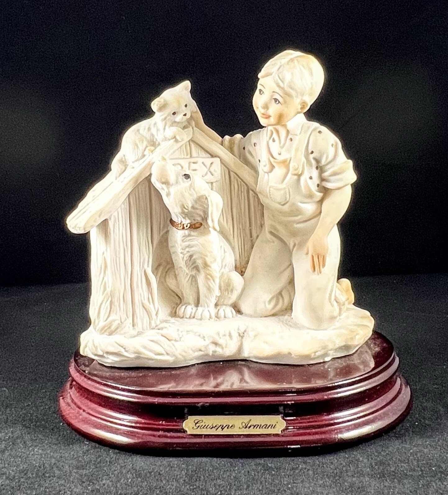 Giuseppe Armani Figurine 0257T Difficult Situation Florence 1973