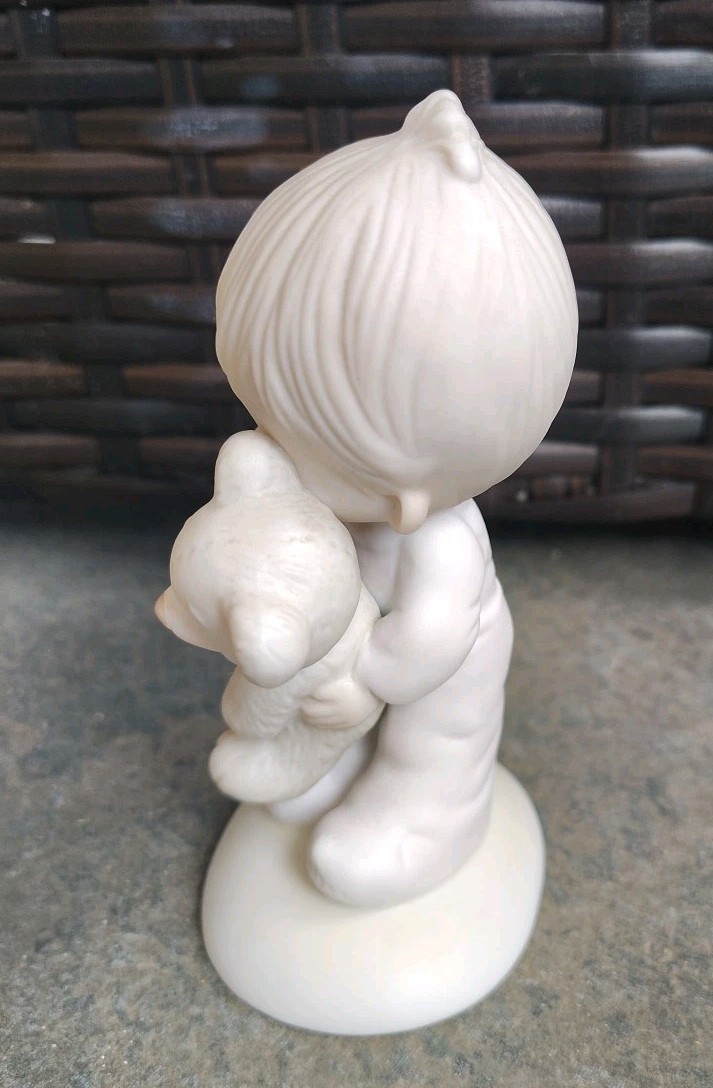 Vtg Precious Moments Figurines Boys 1978 89 91 99 Lot Of 4 Enesco Collectables