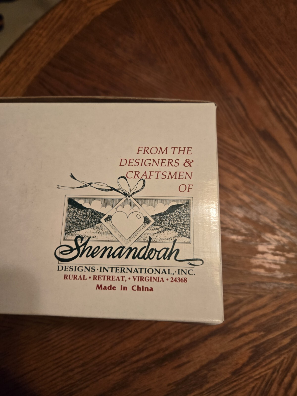 VINTAGE Collectible Figurine Shenandoah Designs The Keeper of The Nursery RARE