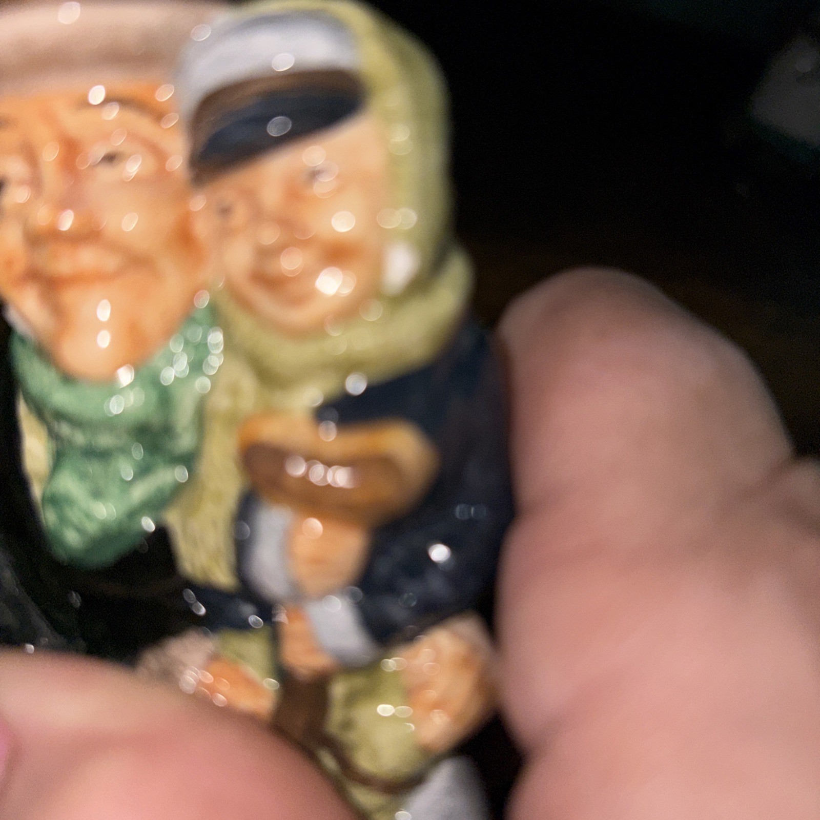 Vintage Wood & Sons Dickens Toby Jug (4) Set Porcelain wood & Son