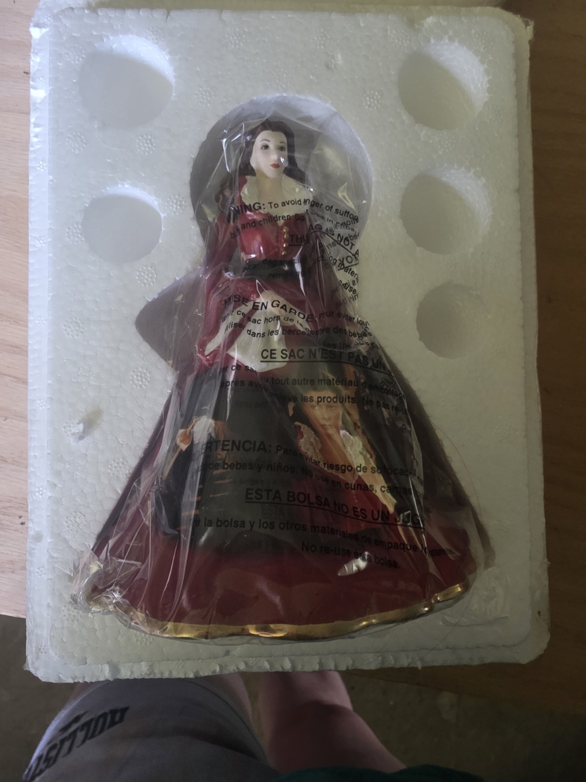Gone with the Wind Bradford Exchange “THE RED ROBE” Scarlett O’HARA 2006 A4323
