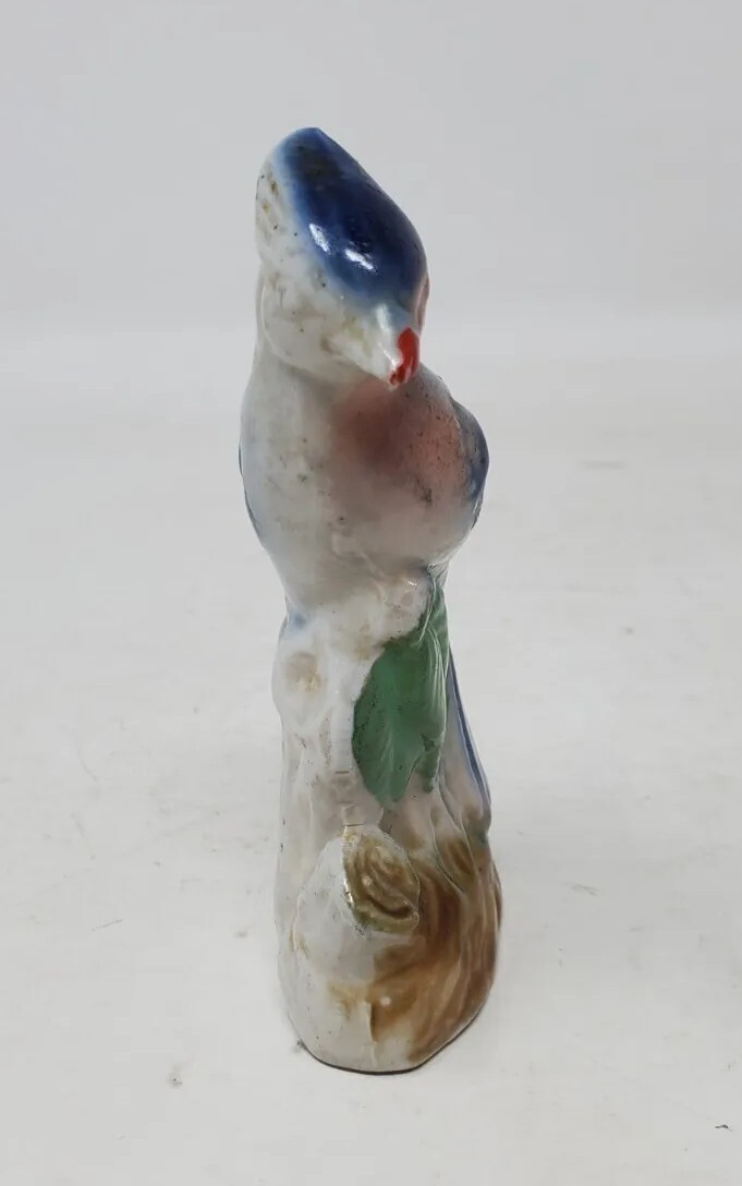 Vintage Ceramic Porcelain Blue Bird/Jay Figurine – 3.75H” Made in Japan