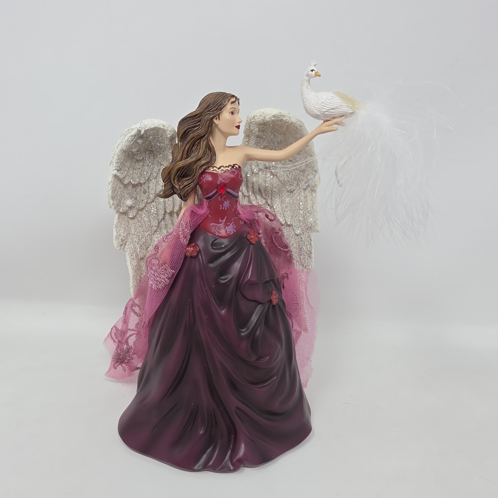 Hamilton Collection Nene Thomas Wings Of Love Angels Of Virtue Figurine Statue