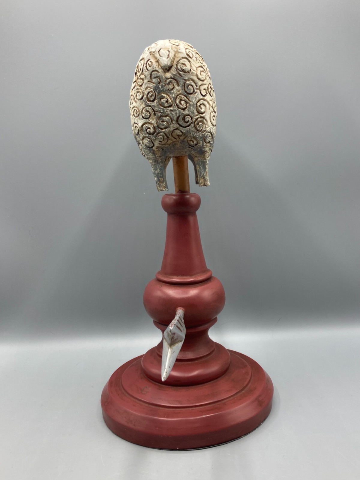 David Harden Primitive Folk Art Sheep Rustic Sculpture Weathervane Figurine