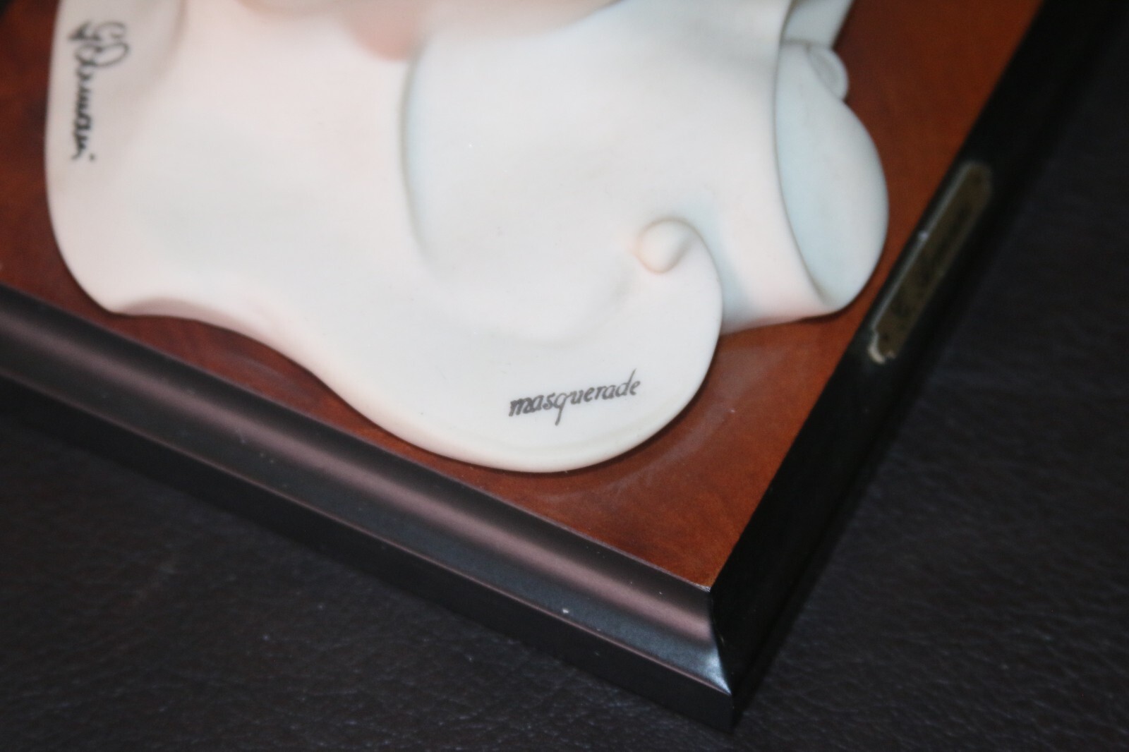 Giuseppe Armani Harlequin Bust “Masquerade” Hand Signed #527C, 1989 RARE