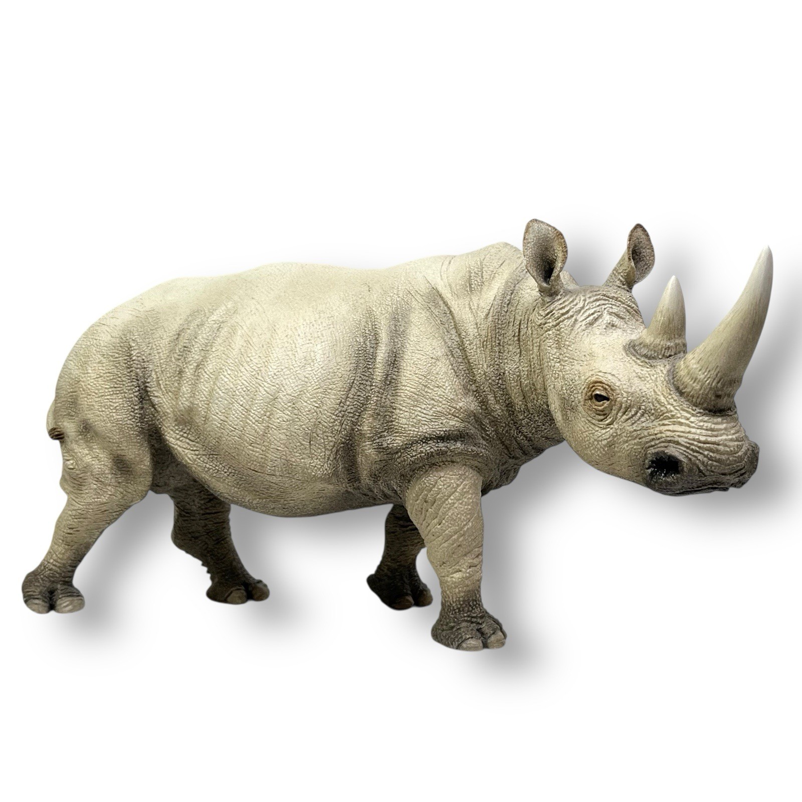 CreArt AFRICAN WHITE RHINOCEROS Rhino 14″ Safari Sculpture Figurine #1389/2500