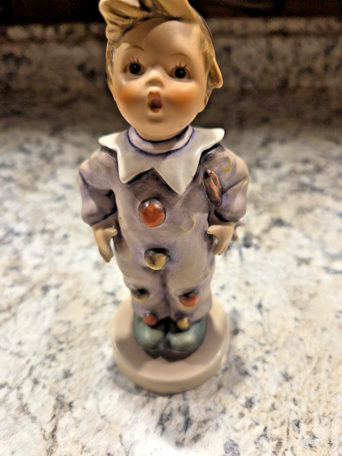 Hummel Porcelain Figurine #328 CARNIVAL Boy, West Germany 1957, Estate Find