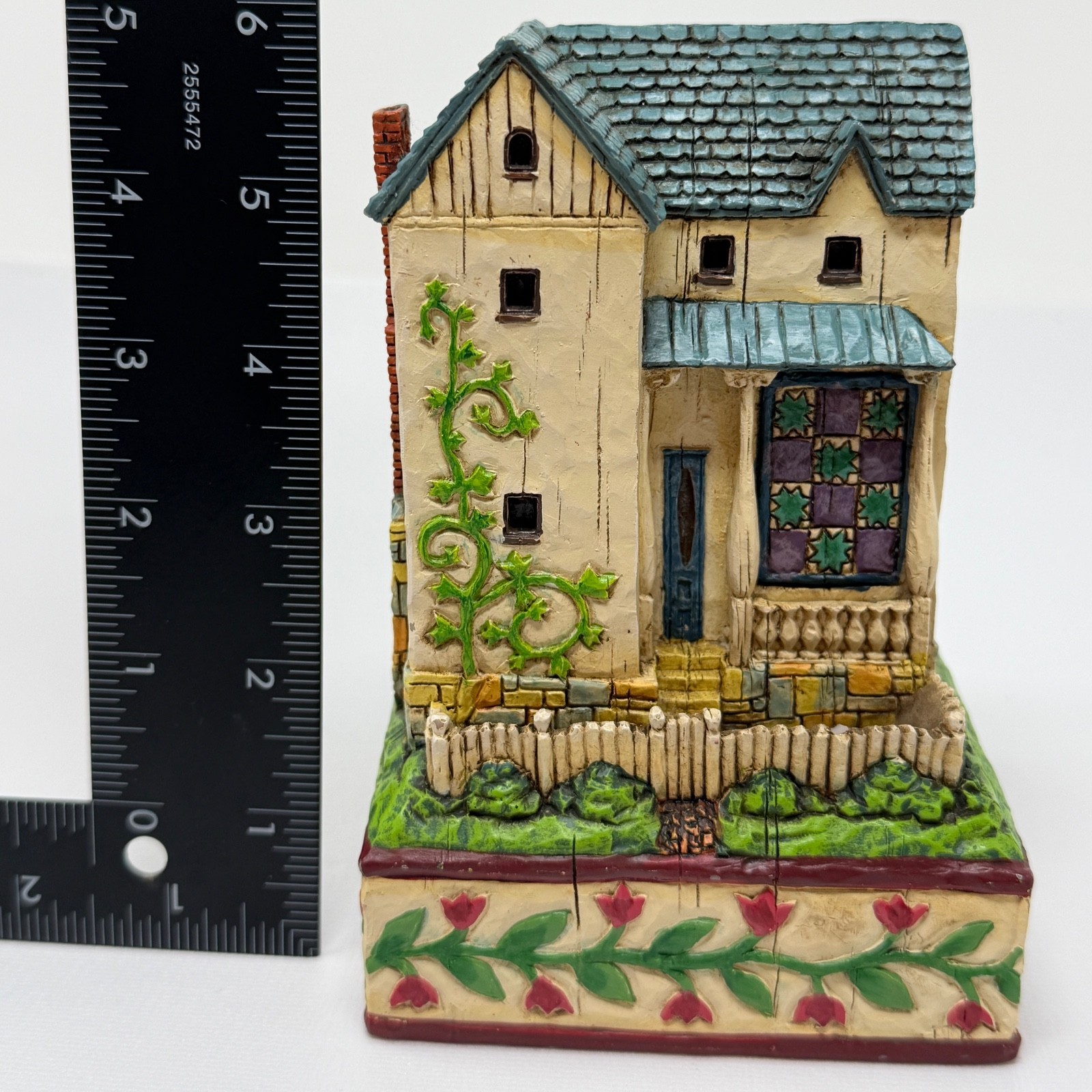 Vintage Jim Shore Heartwood Creek 2004 Farmhouse Starry Blocks Cottage Retired