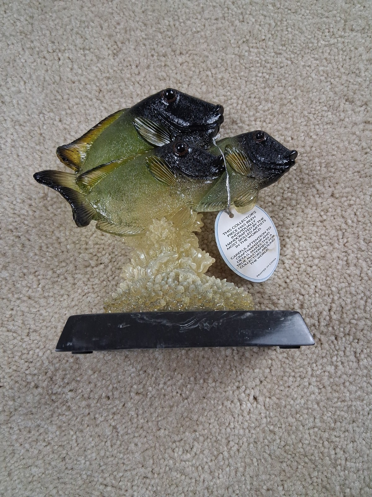 Very Rare Vintage 2001 Rich Collection Handcrafted “Freshwater Angels” Art Deco