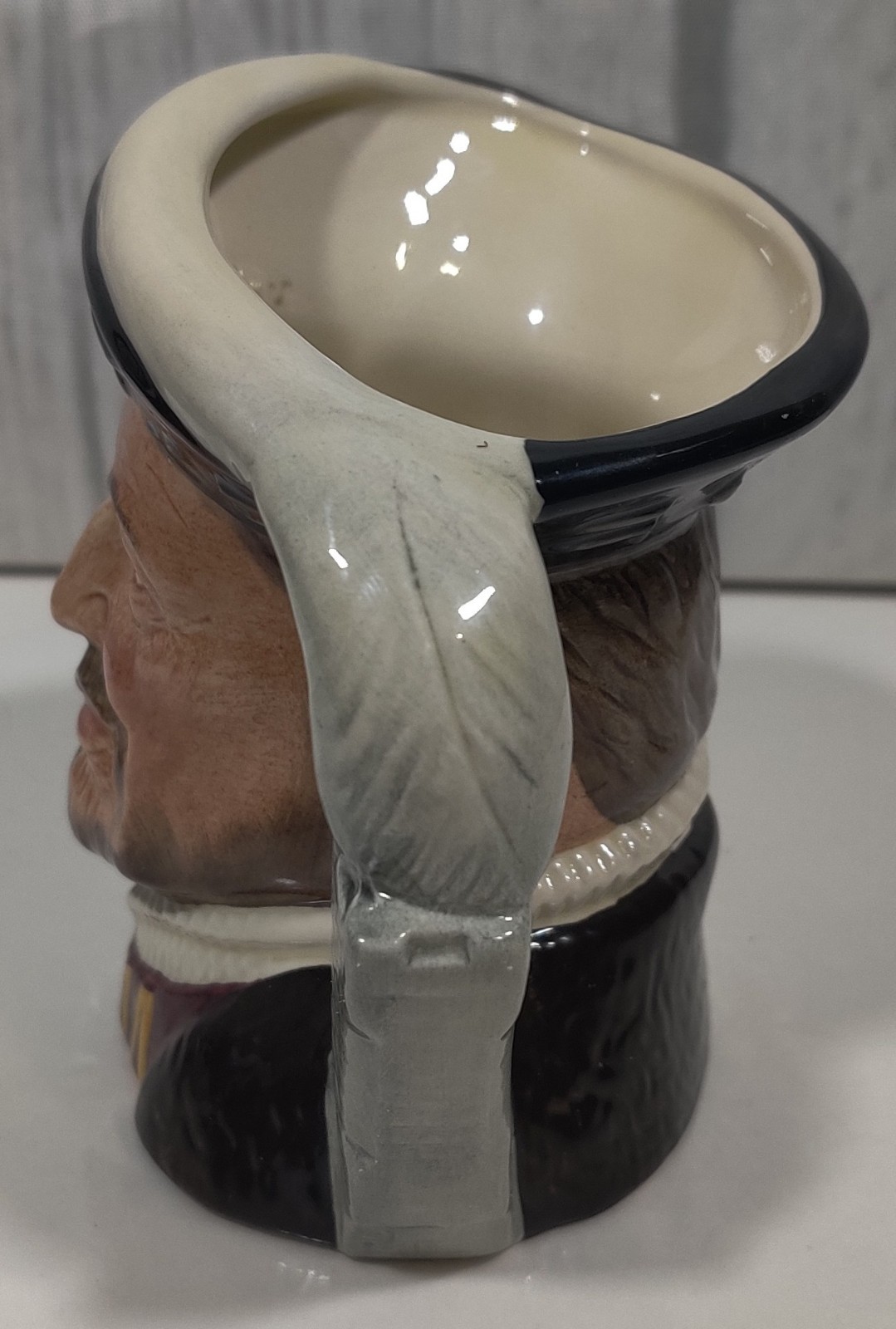 1975 ROYAL DOULTON HENRY VIII D6647 Jug / Mug ~ 4 Inches In Height