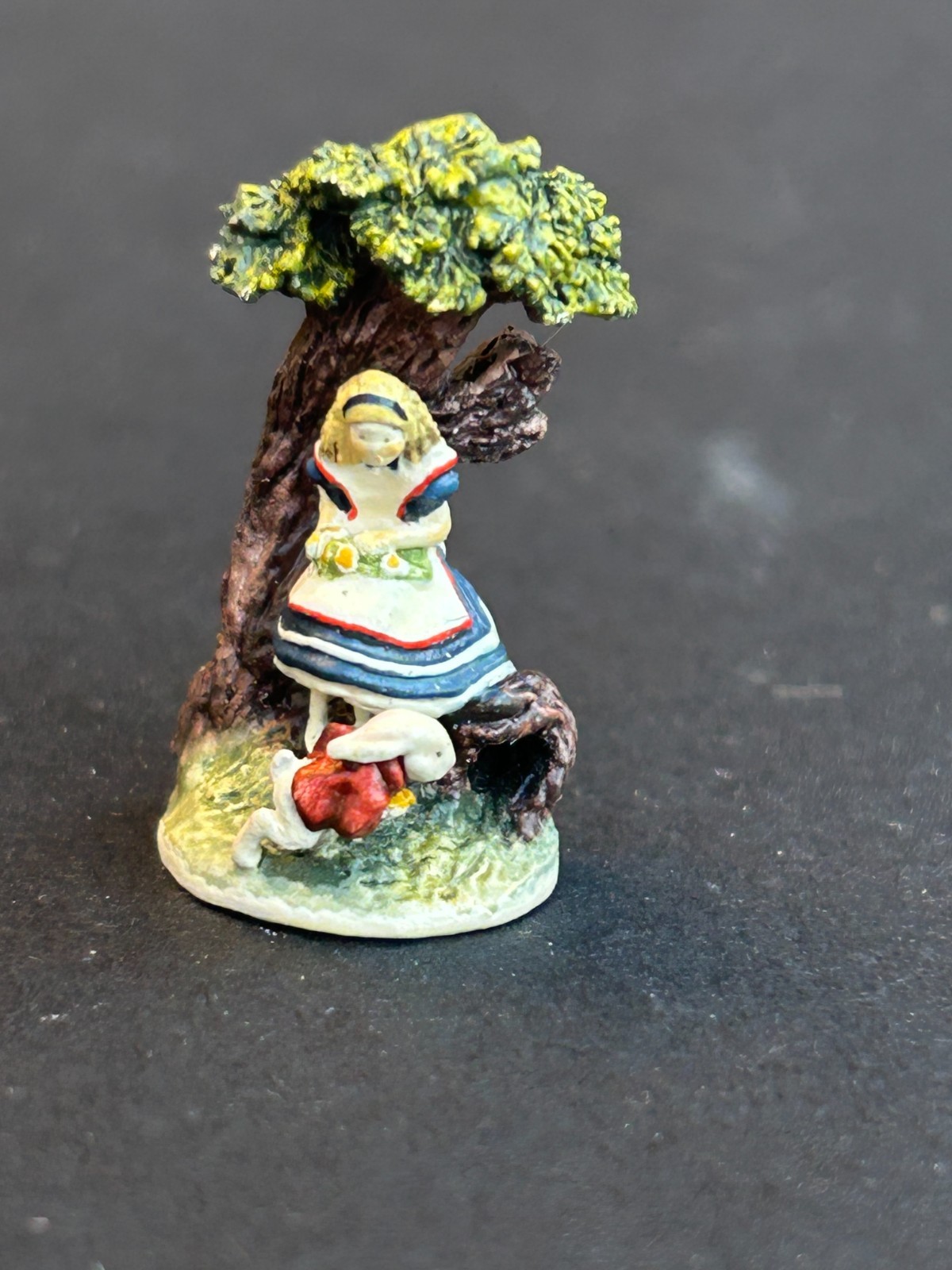 Olszewski Goebel Figurines from Alice in Wonderland, 670-P, 671-P, 672-P, SIGNED