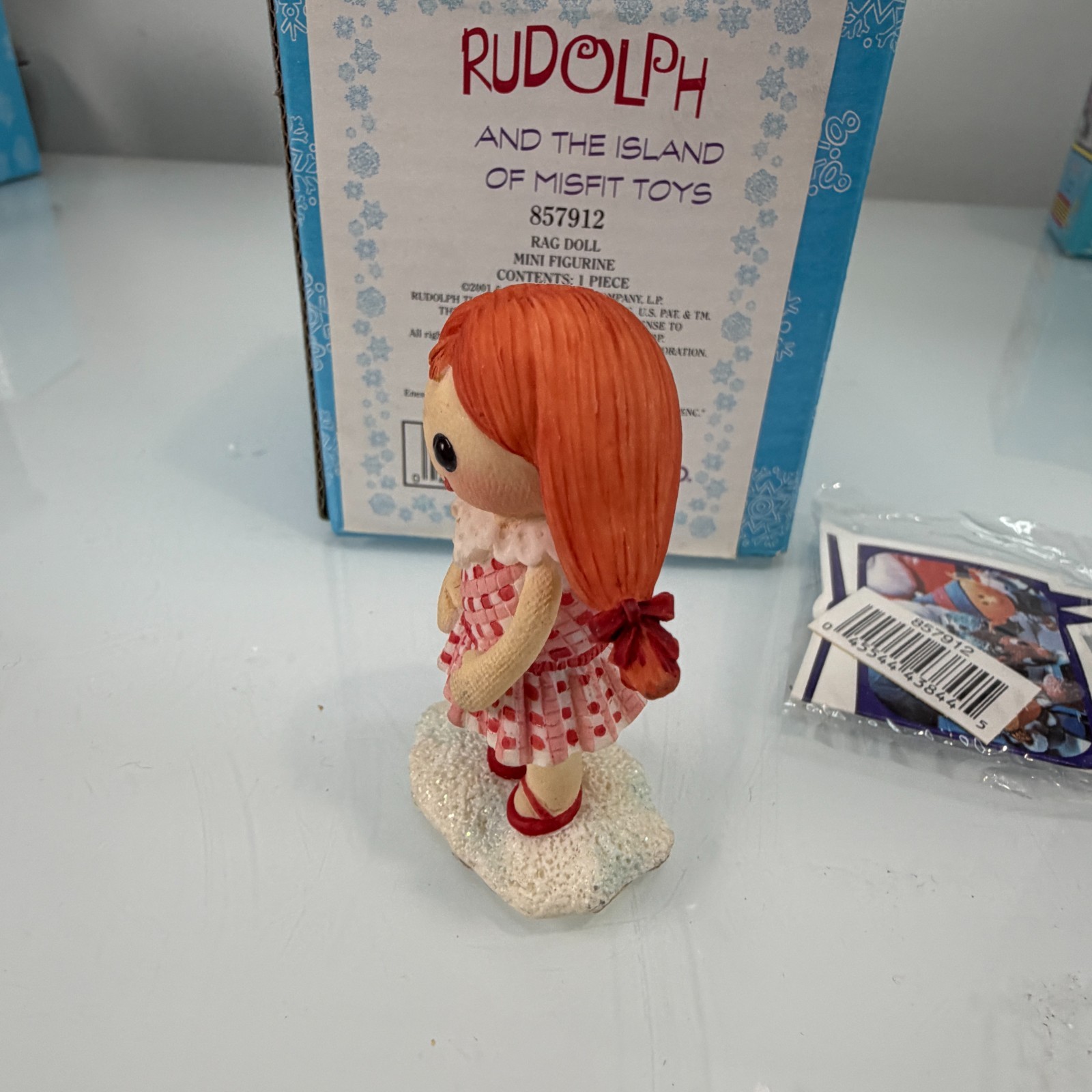 Rudolf And The Island Of Misfit Toys “Rag doll” 857912 Enesco Figure W/ Box
