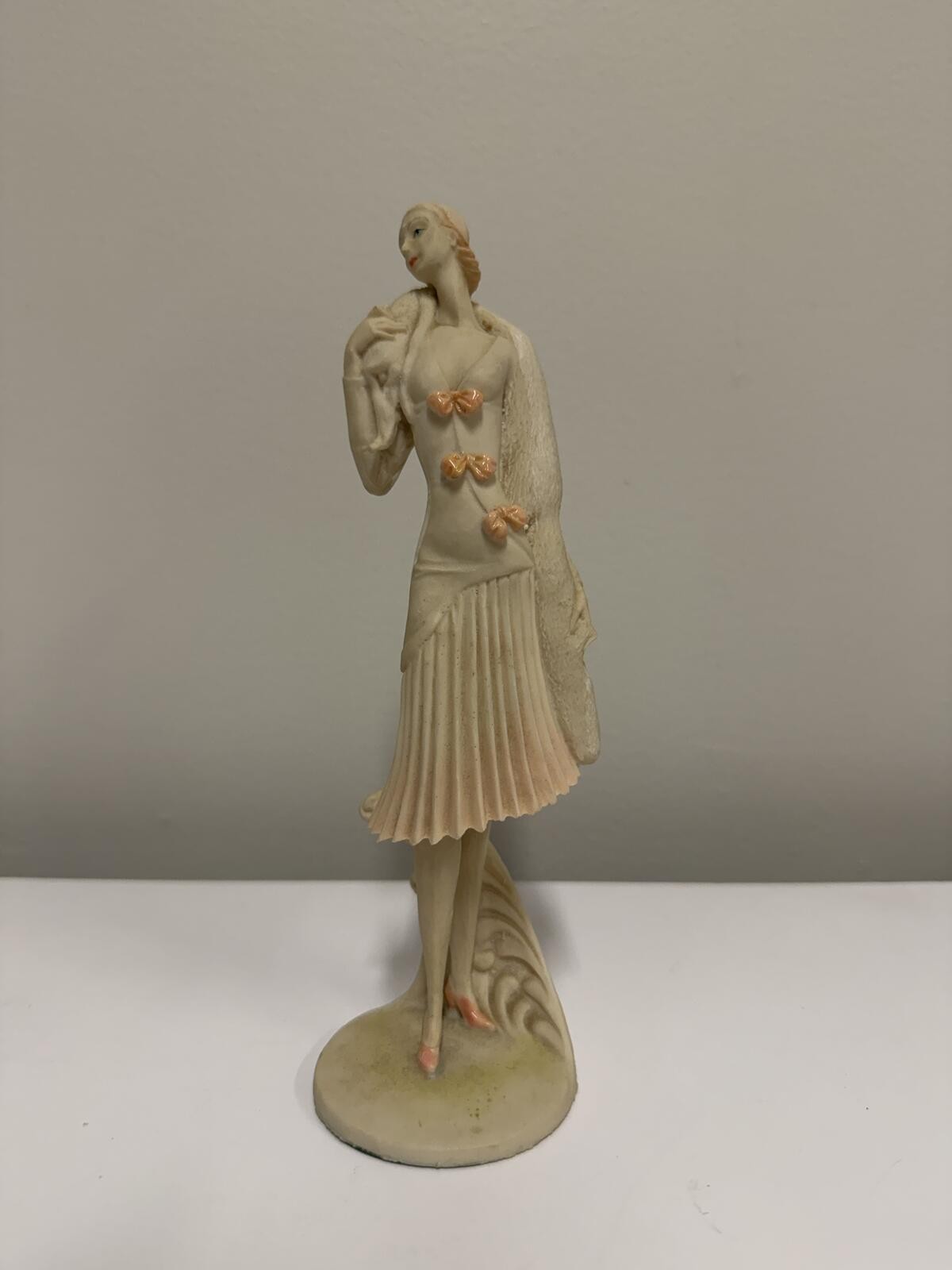 Decorative Art Deco Style Woman Figurine