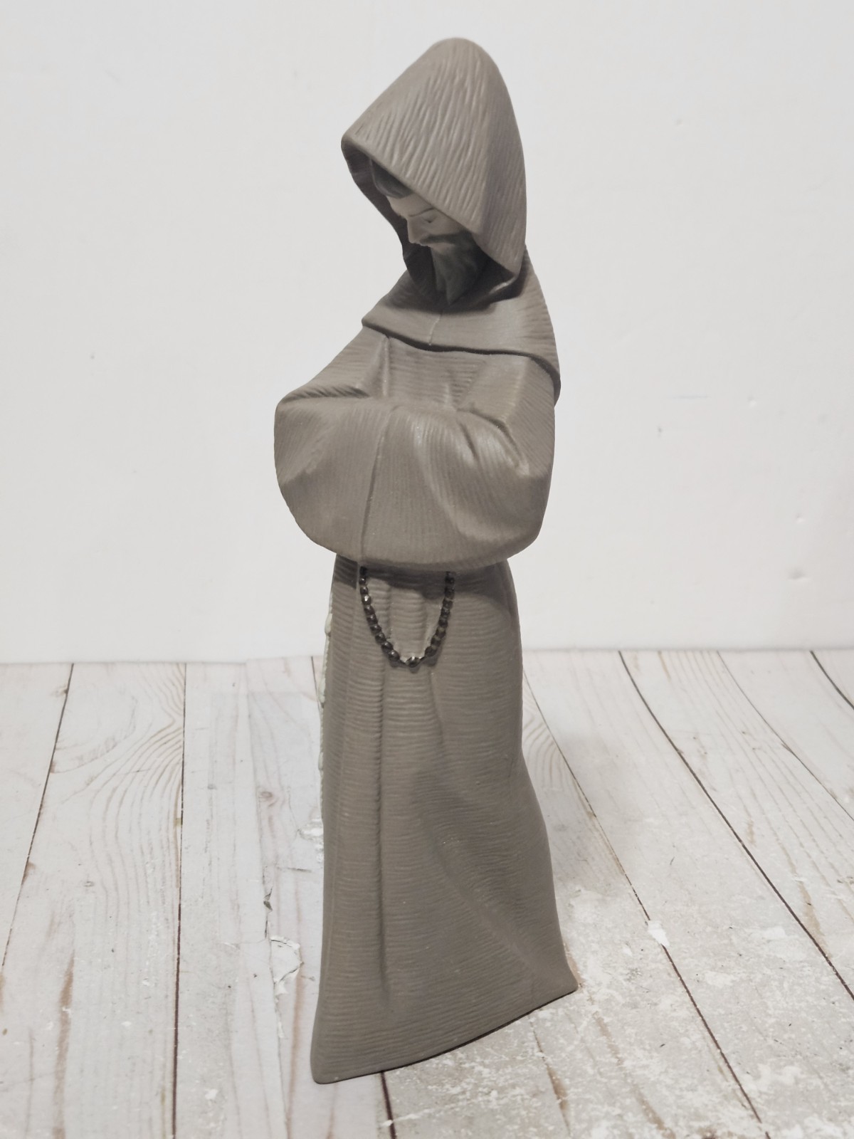 Lladro Monk Serene Franciscan Monk Figurine Matte GRES Finish 13” Tall