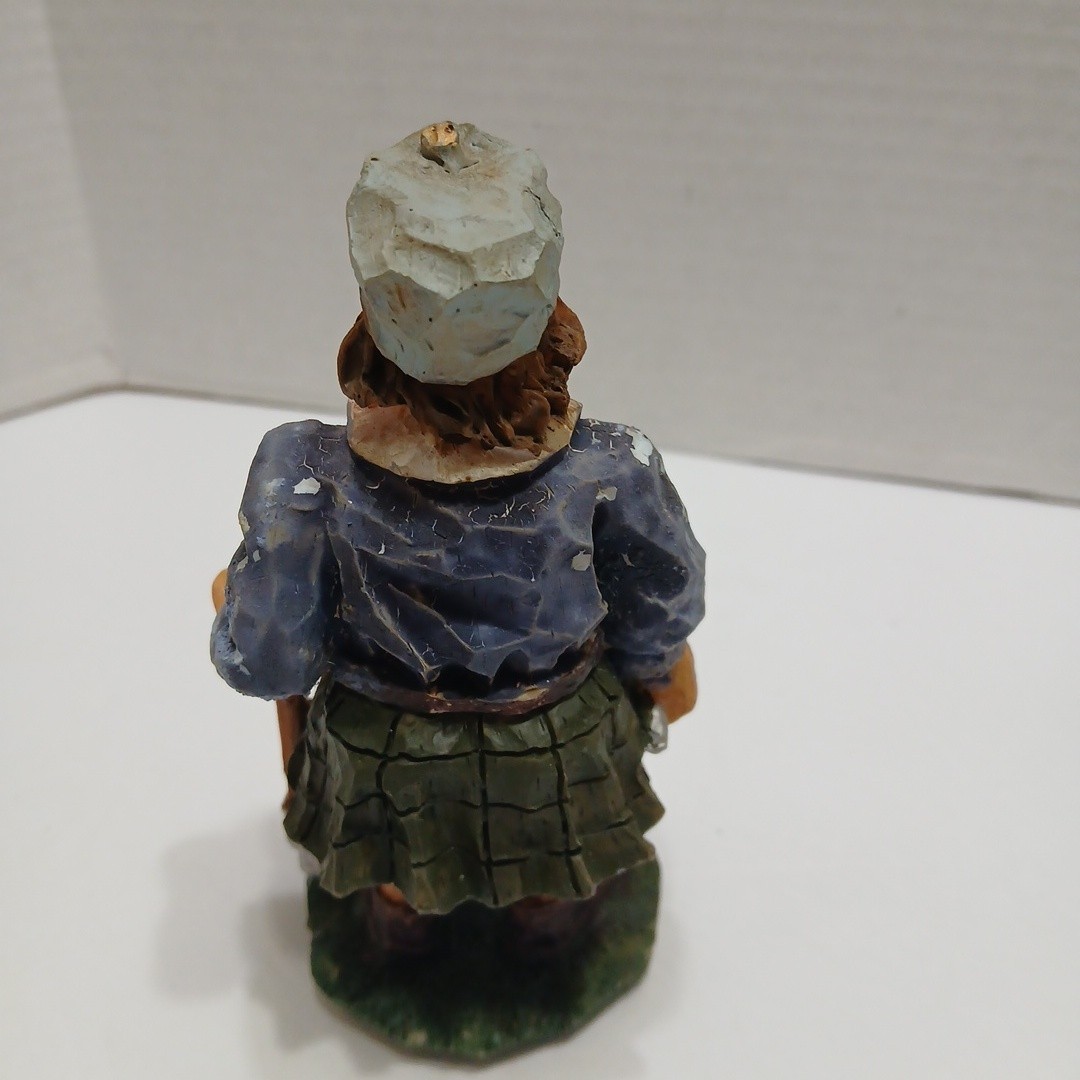 Vrg. Scottish Golfer Figurines Lot 0f 10 Souvenir Sports Decor 5 “