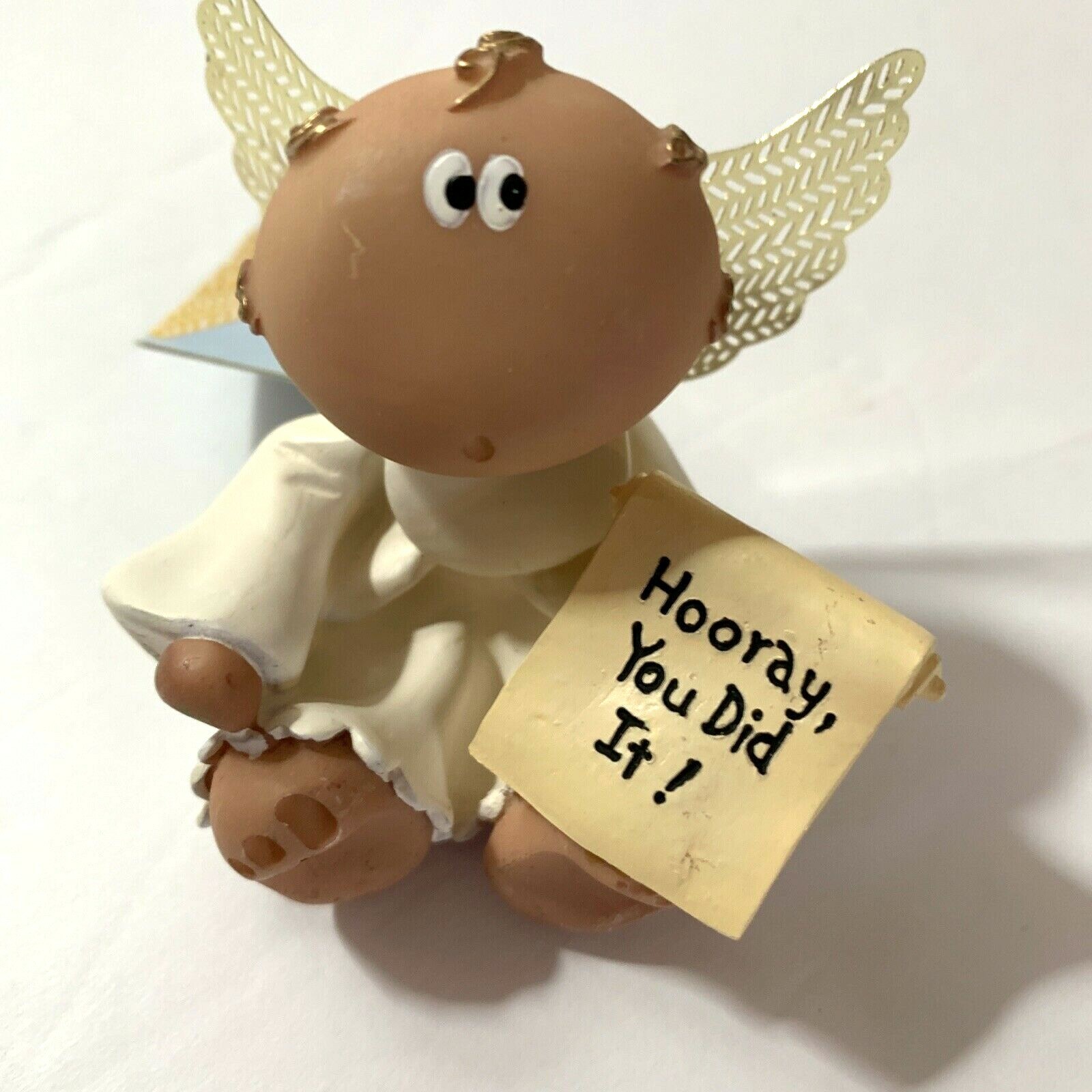 Angel Cheeks Collectibles Kirk Critters Russ Figurines – 25000 Hooray You Did IT