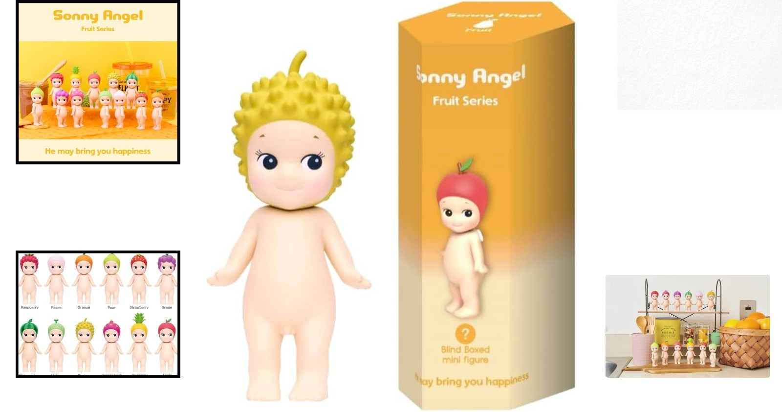 Charming Sonnie Angel – Glossy Mini Figure from Fruit Series, Random Design