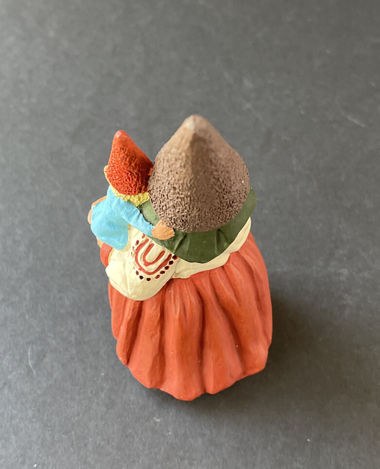 1988 HANNAH & JOSH Artina Gnome Poortvliet Figurine RARE 1st Ed. & COA & BOX