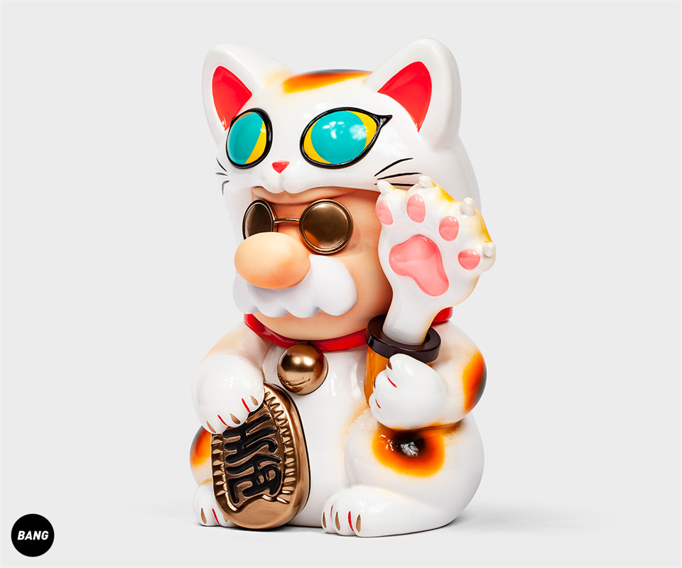 Fool Paradise Super Professional Maneki-neko Limited Fashion Statue New In Stock