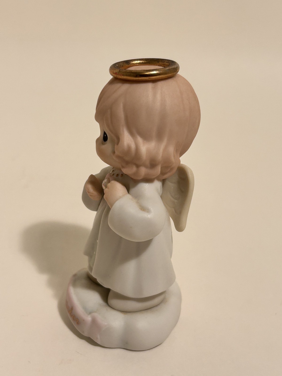 1996 October Precious Moments Figurine Angel of the Month Porcelain w/ Box
