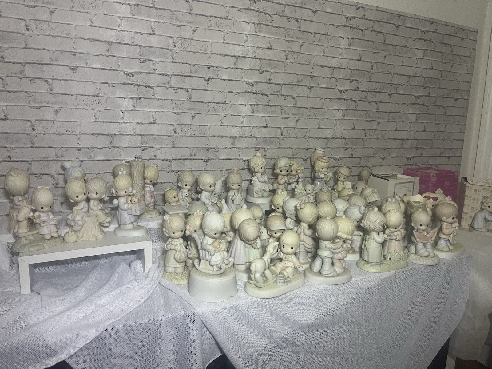 Precious Moments Porcelain Figurine 1970’s -2000’s Lot of 50