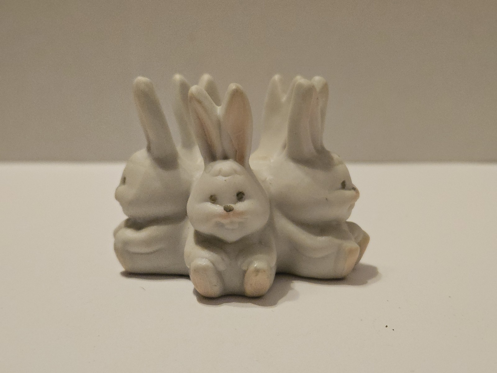 Small Circle of Bunny Rabbits Figurine