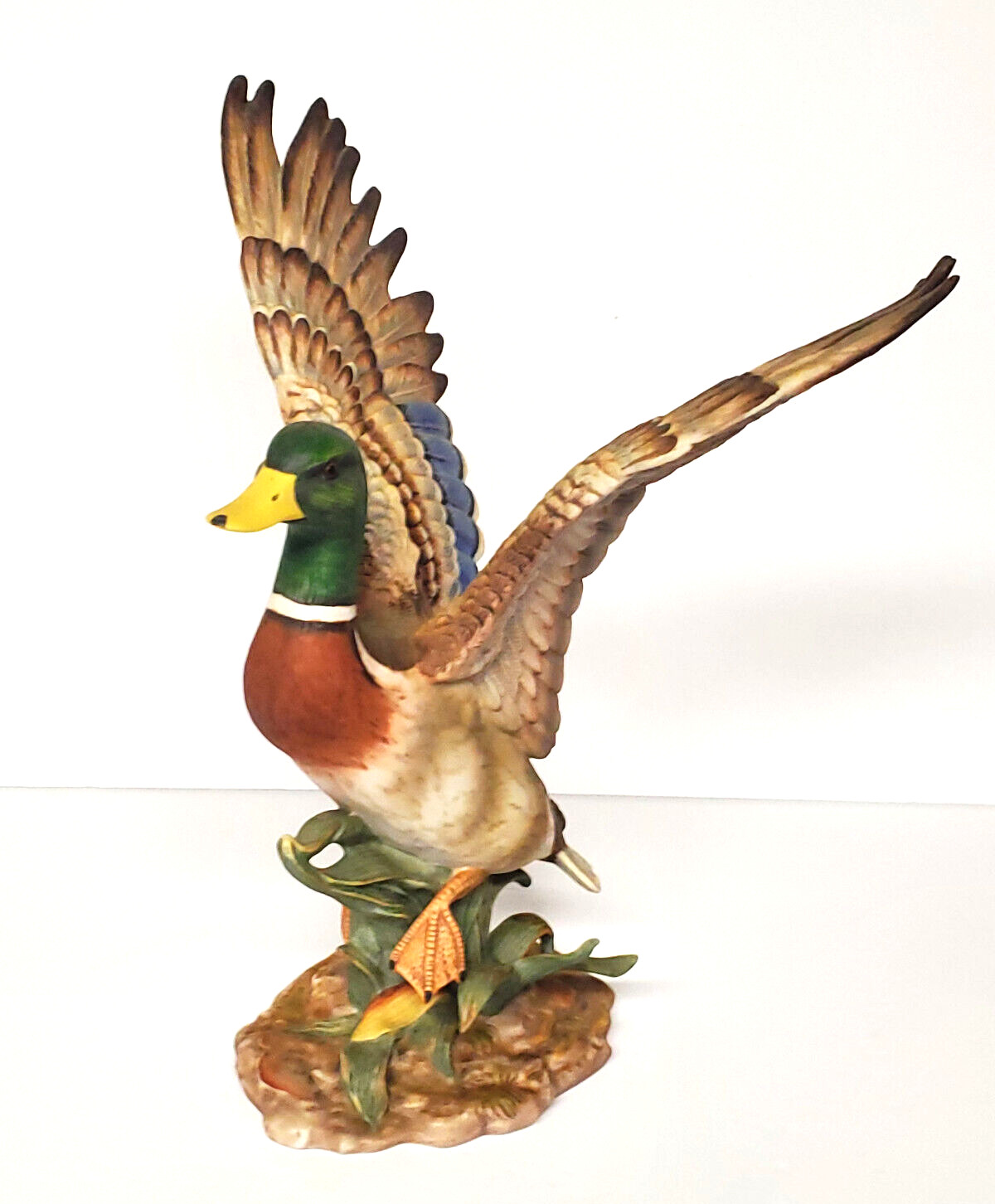 Vintage Mallard Duck 1984 Masterpiece Porcelain Homco