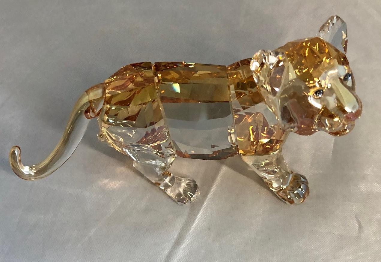SWAROVSKI TIGER CUB STANDING SCS ANNUAL EDITION 2010 1016677 – NEW IN BOX W COA