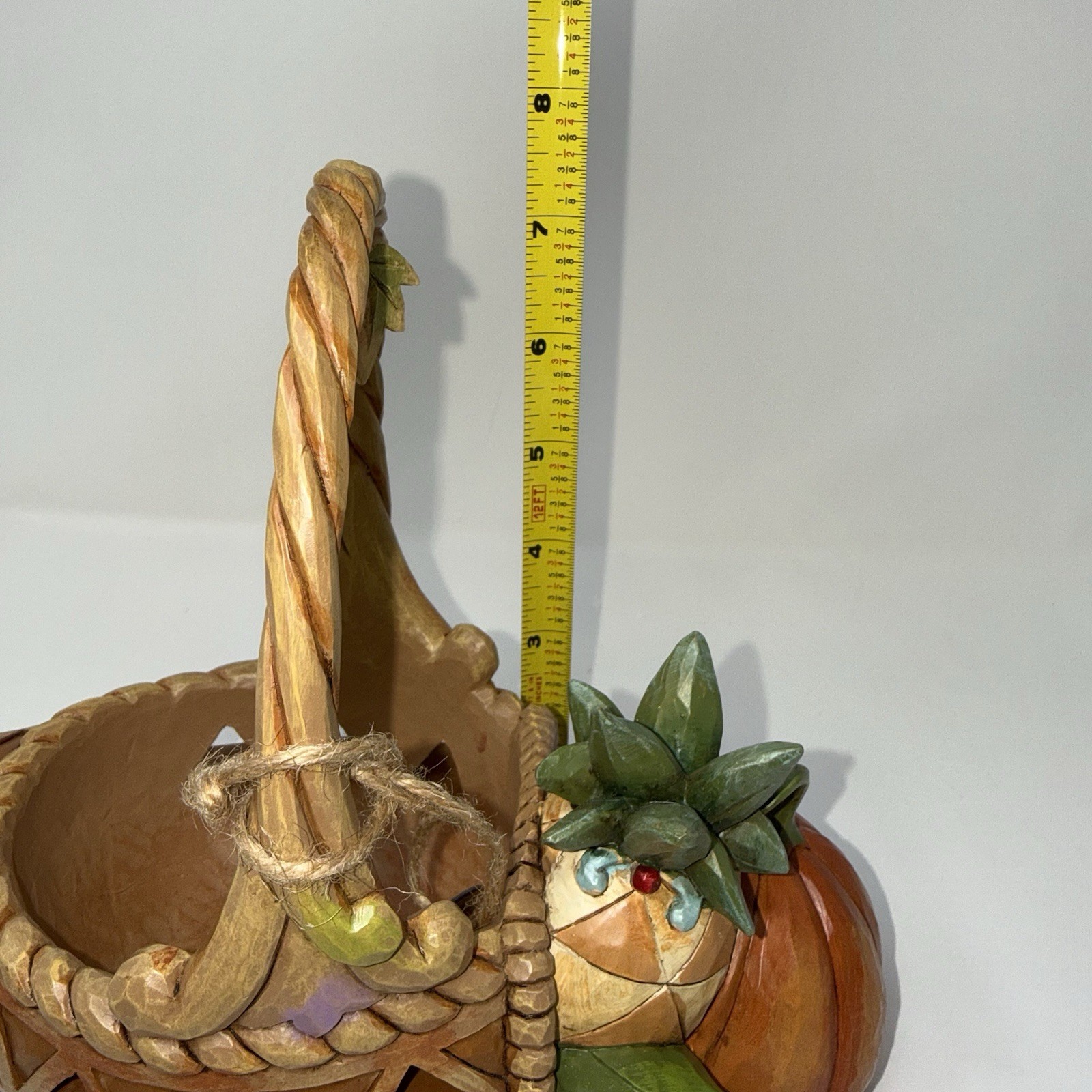 NIB Jim Shore BOUNTY OF BLESSINGS Cornucopia Basket Set 5 PCs Autumn Figurine