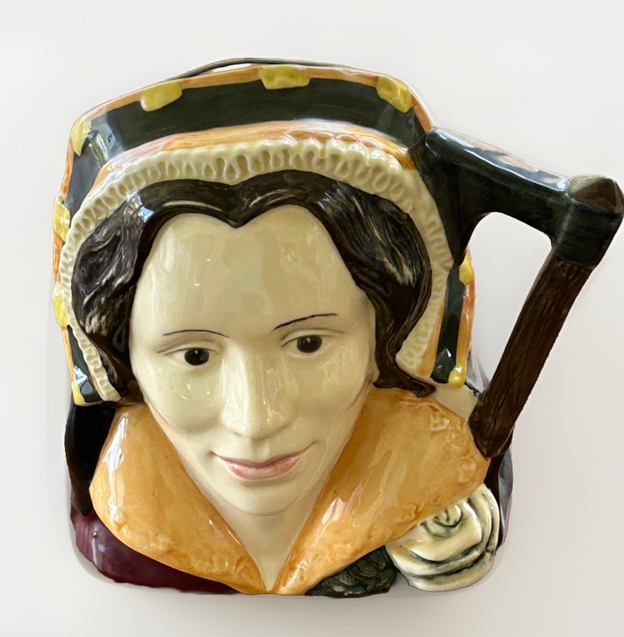 Vtg 1977 Royal Doulton Catherine Howard Toby Mug Jug Pitcher D6645 – 7 in
