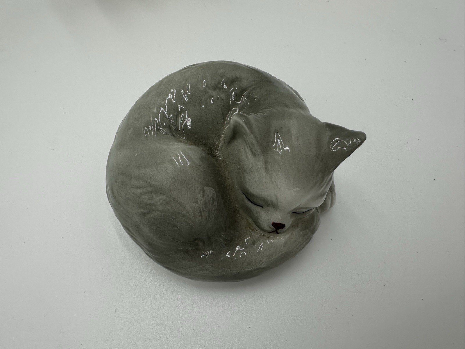 Danbury Mint Cats of Character “Good Night” Cat Figurine Fine Bone China 1988